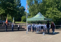Armed Forces Day flag is raised in Whitehill & Bordon