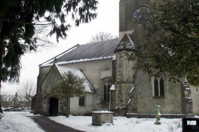 The Church of St Lawrence in Alton.