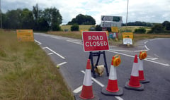 A32 becomes Chawton to Lower Farringdon race track