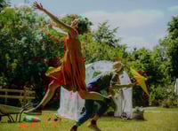 Dancing lesson on plants at Farnham Maltings