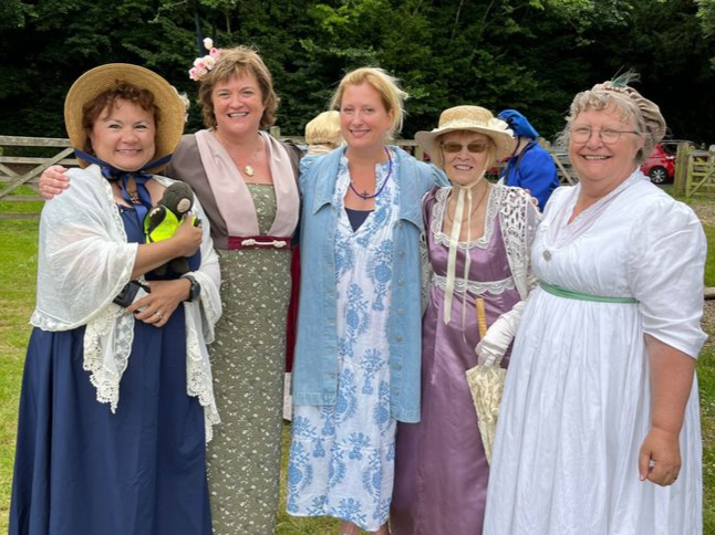 Actress Susannah Harker, centre, played Jane Bennet in the BBC’s 1995 version of Pride and Prejudice.