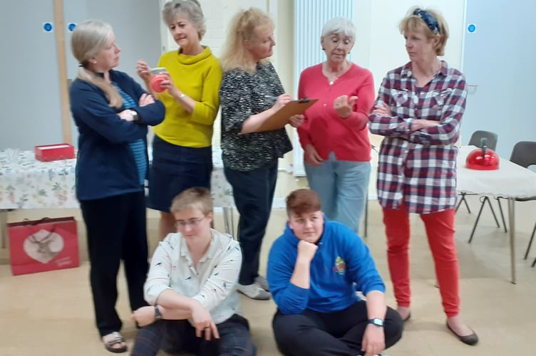 Alton Fringe Theatre in Top Girls, Wessex Arts Centre, Alton College, July 28th, 29th, 30th 2022.