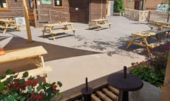 No laughter allowed in Four Marks brewery’s beer garden