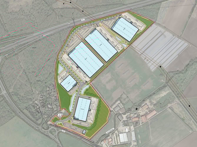 Obsidian Strategic says its proposed North Warnborough warehouses will create 1,500 jobs – but it has met fierce objections from locals