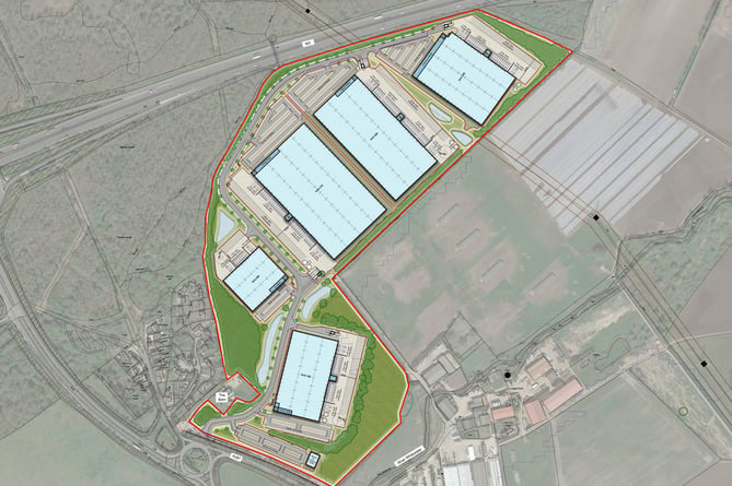 Obsidian Strategic says its proposed North Warnborough warehouses will create 1,500 jobs – but it has met fierce objections from locals