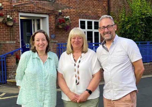 Amery Hill School governor retires after 21 years