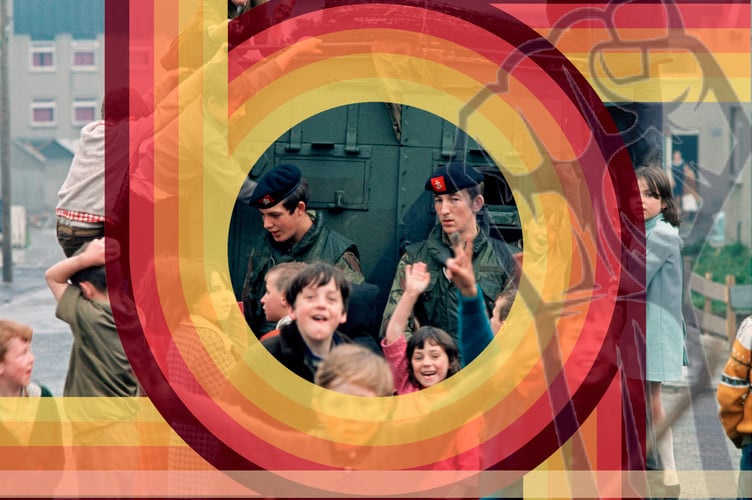 Publicity picture for Something Underground’s production of Children Of The Revolution at Haslemere Educational Museum on August 26th 2022.