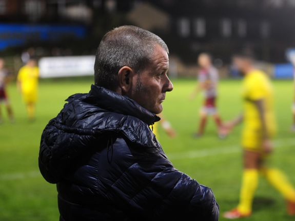 Farnham manager Sean Birchnall