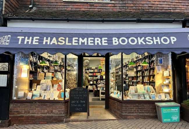 The Haslemere Bookshop is expecting its electricity tariffs to jump five-fold at the start of October