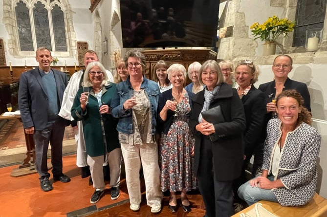 The new Anna Friends join the Anna Chaplaincy team in Alton. They were commissioned by Philip Simpkins, minister of Alton Methodist Church, at Holy Rood Church in Holybourne on September 18th 2022.
