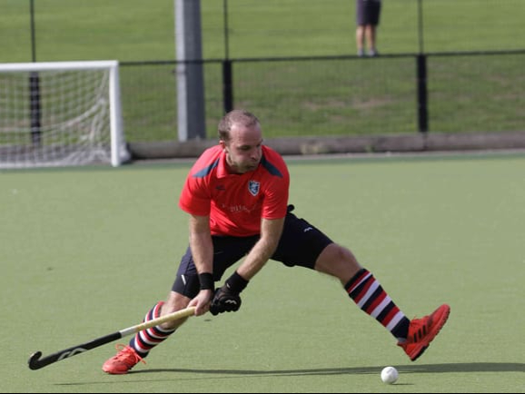 Defender Tom Herring in action