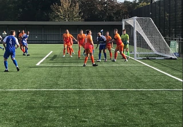 Action from Alton’s draw at Sheerwater