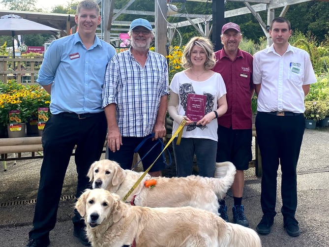 Canines visited Squire’s