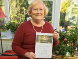 Liphook councillor wins national contest with Jubilee poem about Queen