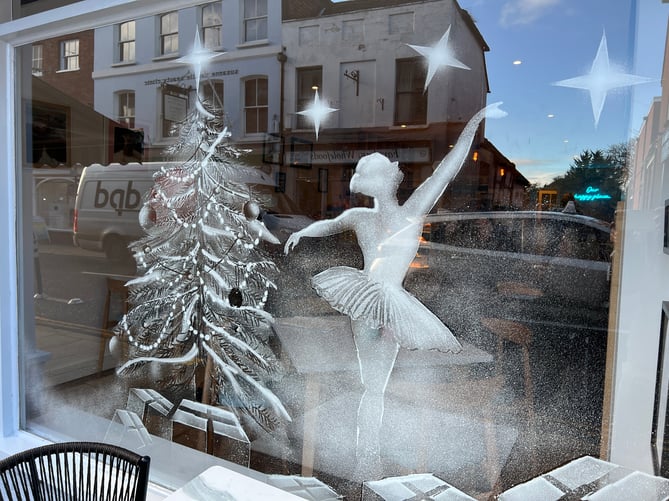 Thanks to local funding, Farnham Town Council has once again brought in Snow Windows, the specialist window designers, to create the designs, each of which is tailored to its setting.
