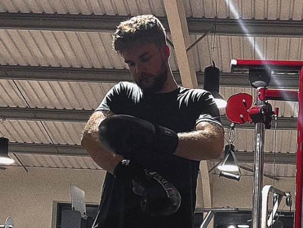 White collar boxer Adam ‘The Canon’ Cooper
