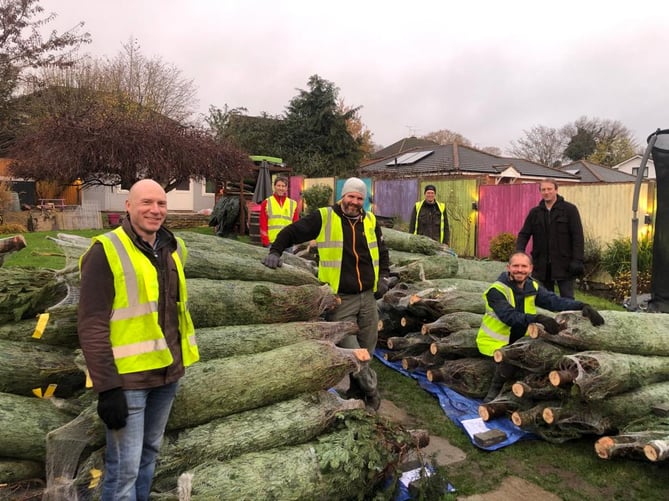 Farnham Round Table members are poised ready to begin deliveries from December 3