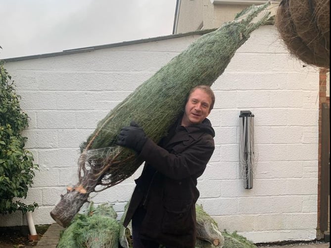 Proof Farnham Round Table chairman Richard Foster doesn’t leave it ALL for members to do...