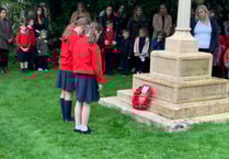 St Mary’s Bentworth CE Primary School pays Remembrance tribute 