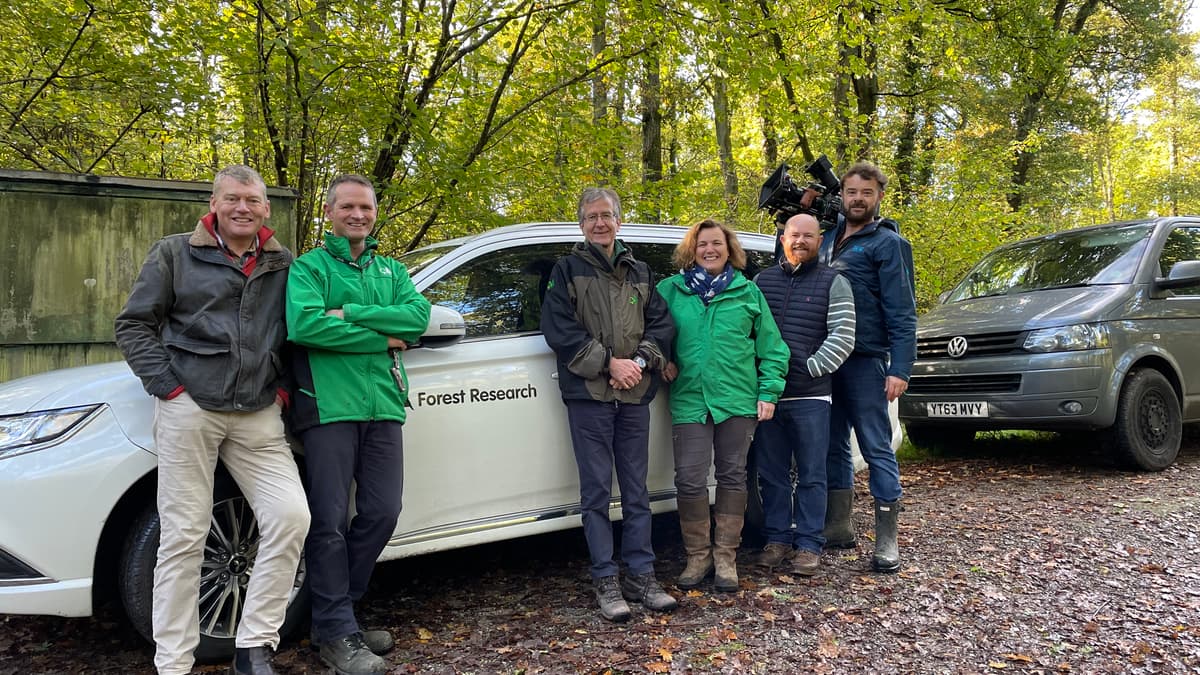Alice Holt Forest’s world class tree lab stars on BBC Countryfile