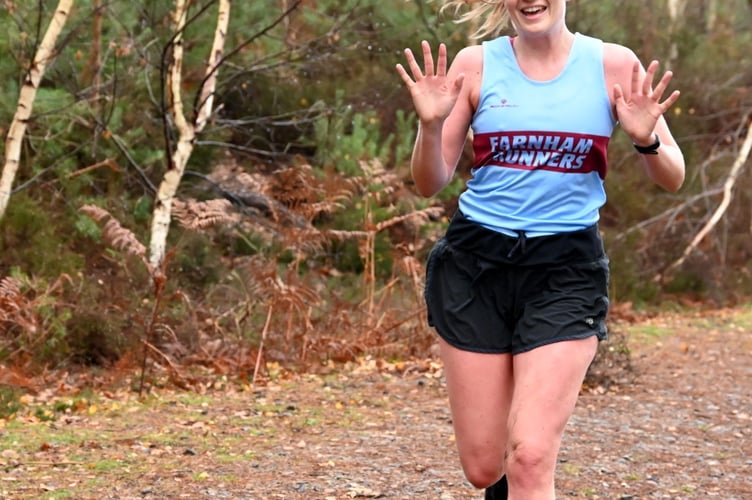 Bella Weetch helped the ladies’ team to third place