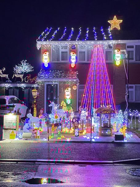 Phyllis Tuckwell Hospice's Christmas Lights Tour runs until December 31