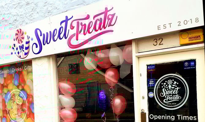 Sweet Treatz opened in The Square, Liphook, in 2018 and claims to offer 'the sweetest selection of chocolate & sweets on the market'