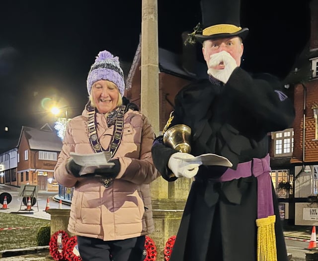 Festive fun at Haslemere Town Council’s carol concert