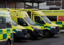 More than two in five ambulance patients waited more than an hour at Portsmouth Hospitals Trust last week