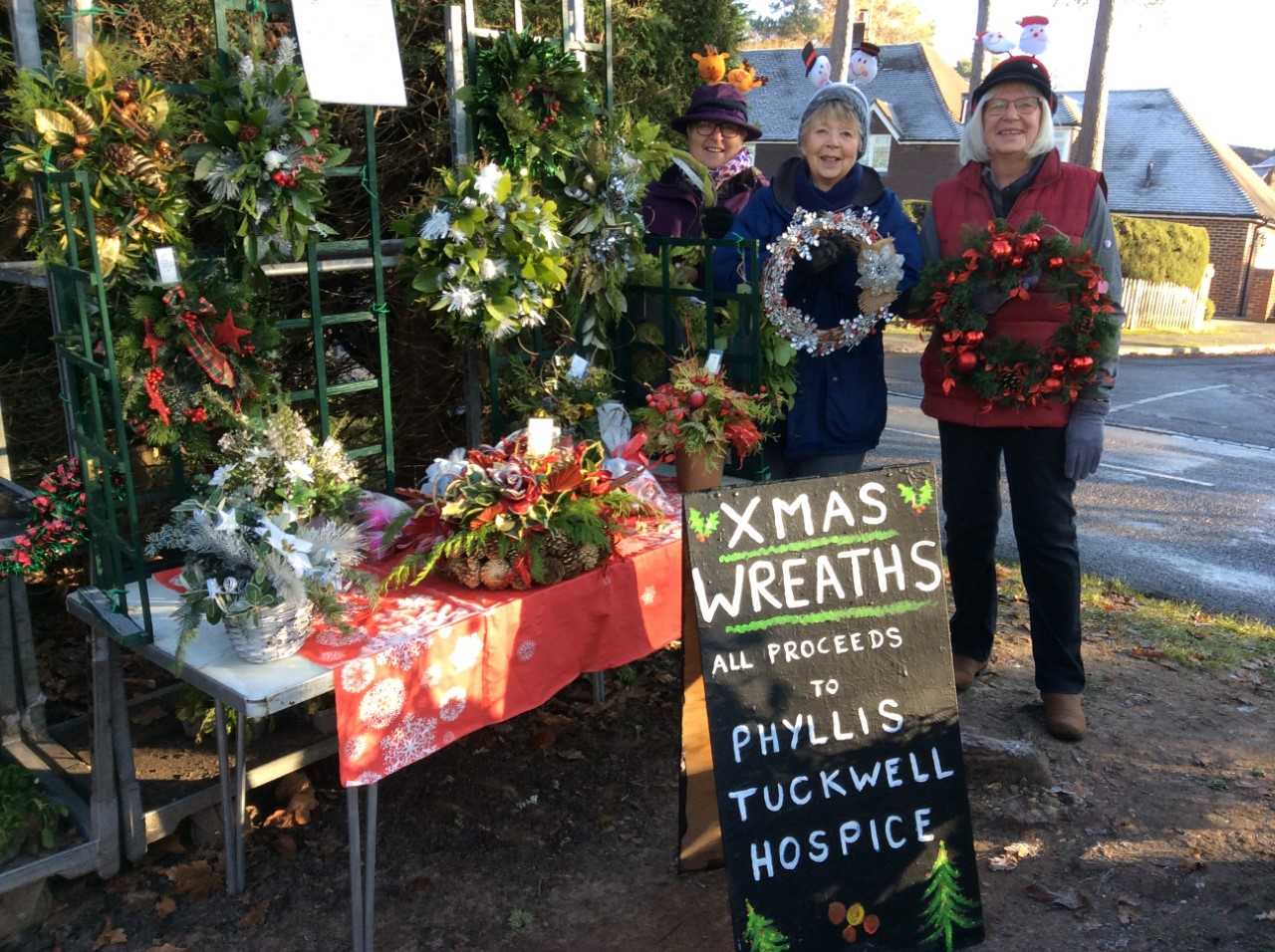 Crafty trio help Farnham-based Phyllis Tuckwell Hospice