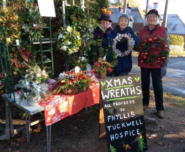 Crafty trio help Farnham-based Phyllis Tuckwell Hospice
