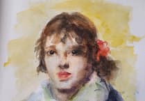 Learn how to paint watercolour portraits ar Alton Library