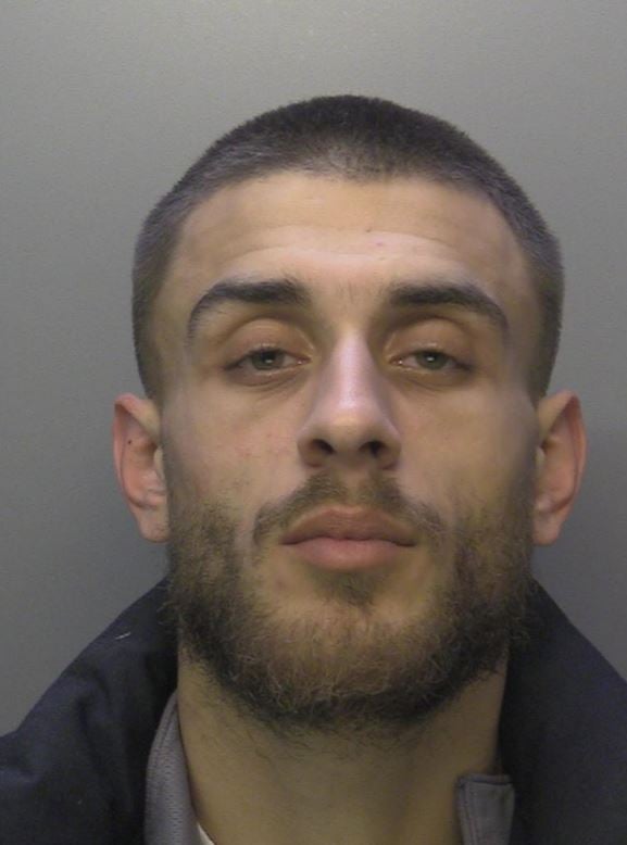 Charlie Wall was sentenced to 30 months in prison for dangerous driving and other offences after crashing his car outside Frimley Park Hospital and attempting to flee on foot