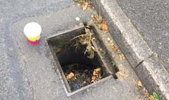 Hampshire drivers warned to look out for dangerous drain-holes