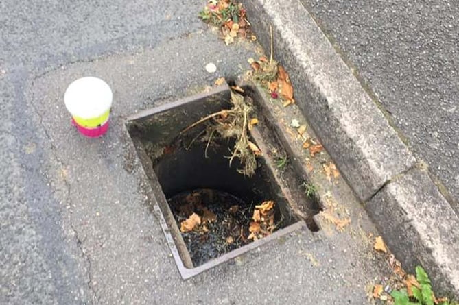 drain cover theft 