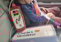 Video: Charity hill run for boy who can't breathe asleep 