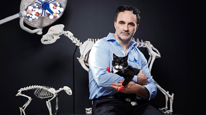 Channel 4 television series 'The Supervet' followed the work of Irish veterinary surgeon Noel Fitzpatrick and his team at his clinic in Eashing from 2014 to 2019