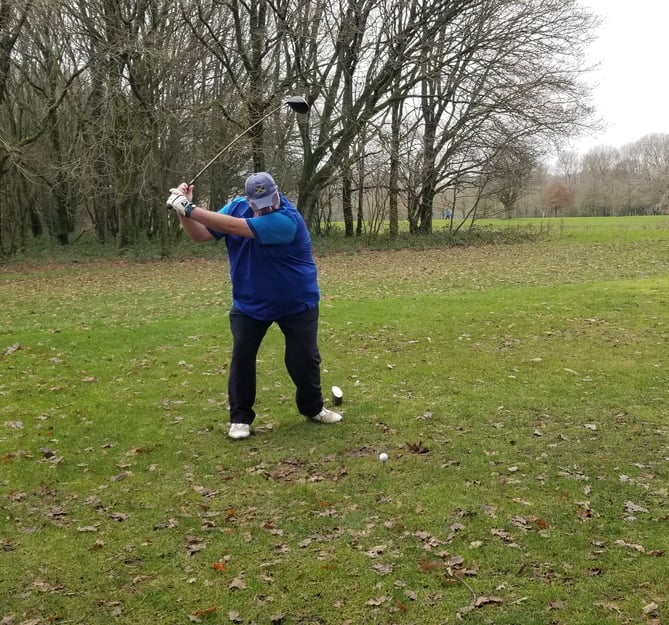 Alton Golf Club’s 2023 captain, Mark Reitzler, has driven into office