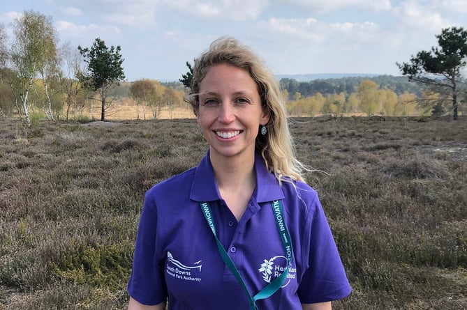 Olivia French, Heathlands Reunited engagement officer