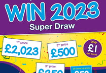 Chance to win £2,023 in Phyllis Tuckwell's Win 2023 Super Draw!
