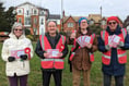 Labour members stage day of action for NHS in Farnham's Gostrey Meadow