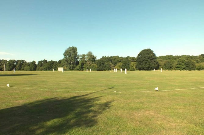 Penns Place cricket pitch 