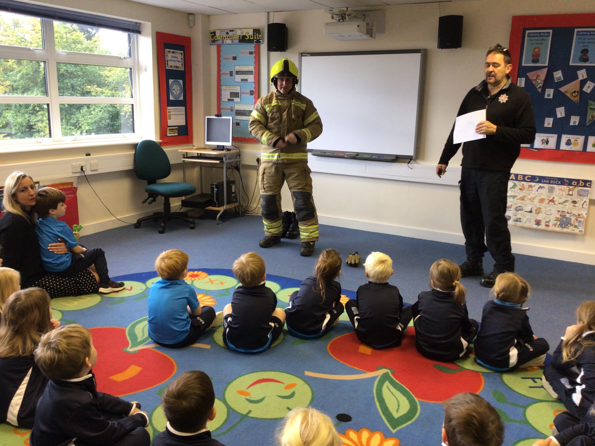 Haslemere’s St Ives School visited by Surrey Fire and Rescue Service