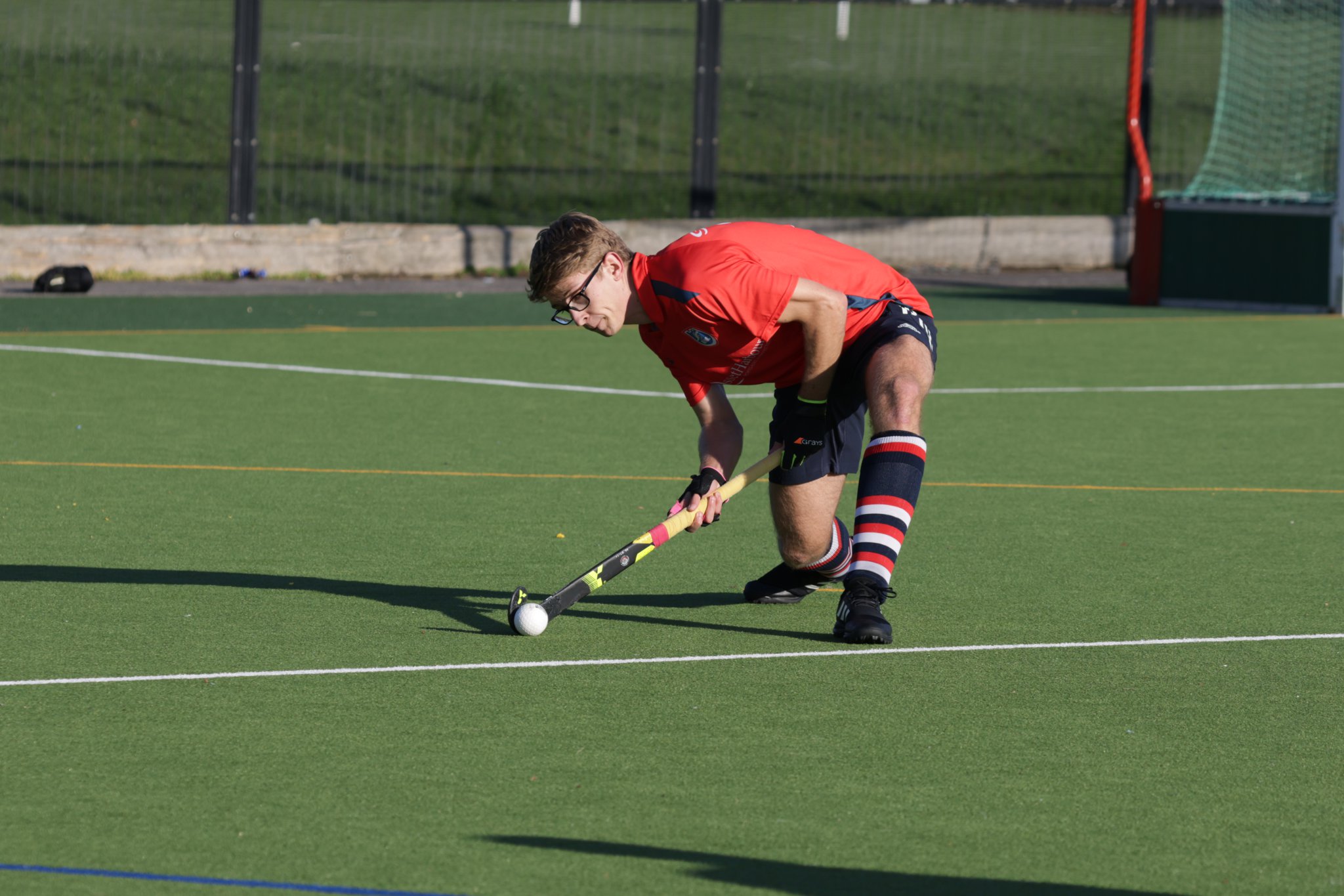 Jamie Weston launches an aerial