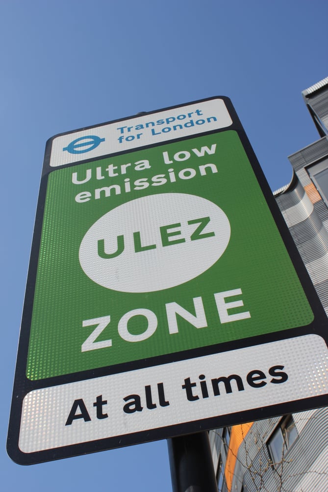 ULEZ sign