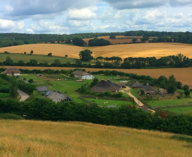 Timeout wellbeing at Butser Ancient Farm near Petersfield 