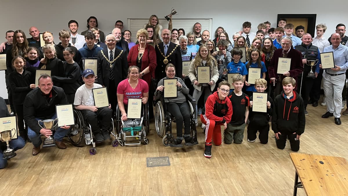 Farnham Sports Awards showcase town's impressive sporting talent