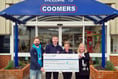 Coomers raise funds for Farnham-based Phyllis Tuckwell Hospice Care