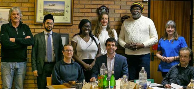 Whitehill Town Council executive committee, February 2023.