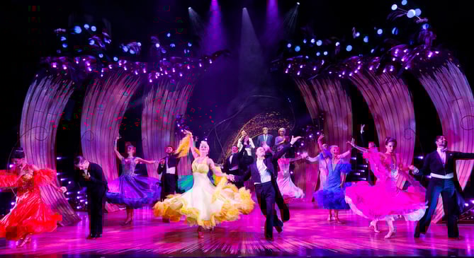 Strictly Ballroom Production Photos taken on 30th September 2022 at the Kins Theatre , Potsmouth
